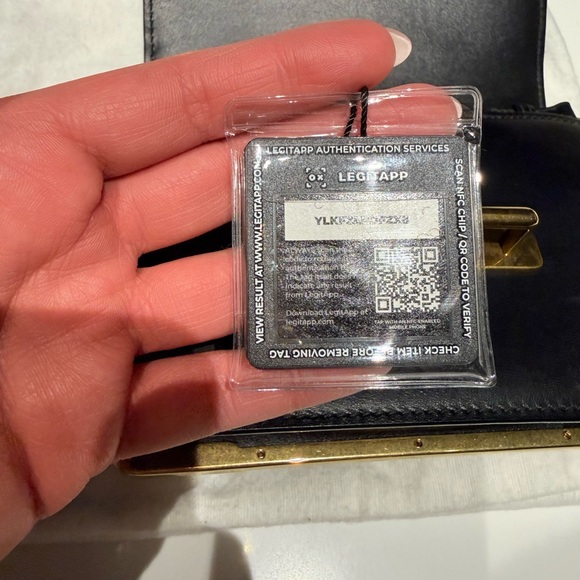 Prada Black and Gold Cashier Bag - Picture 12 of 14